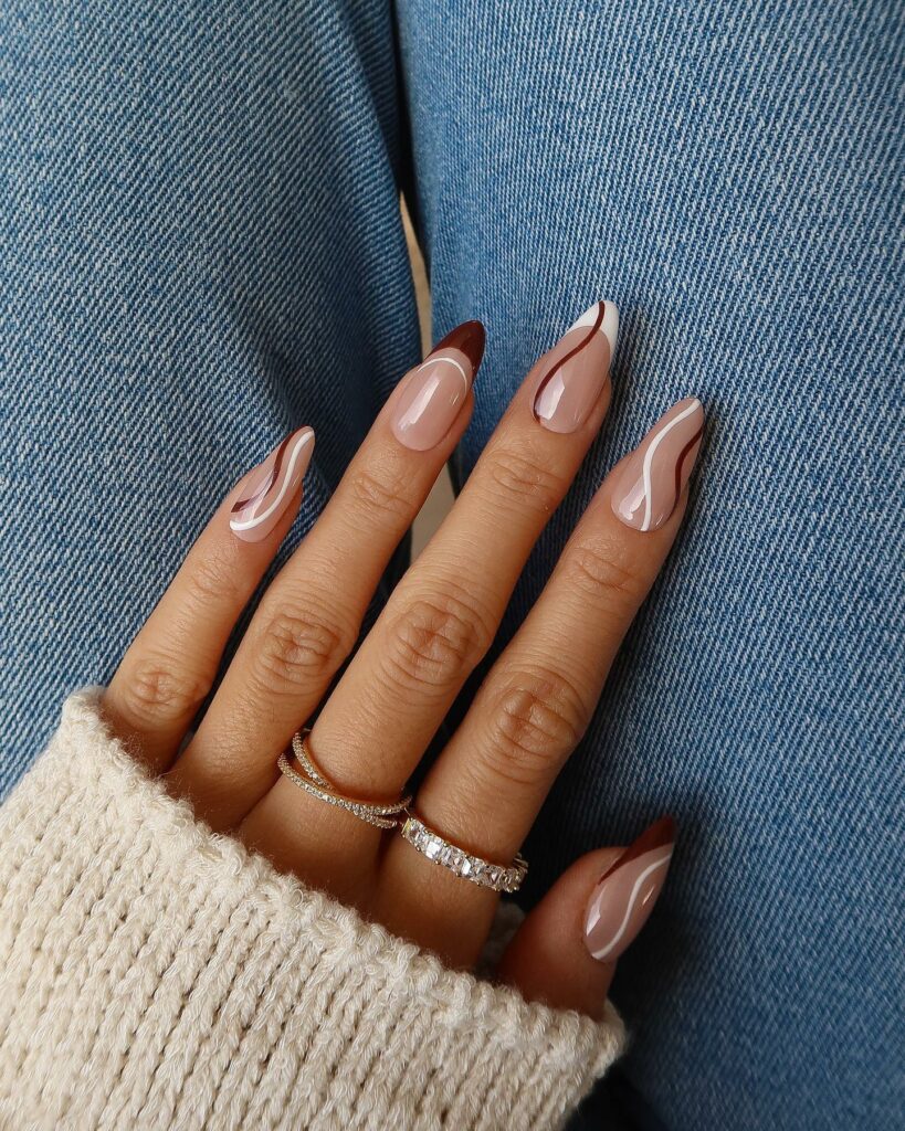 49 Latest Thanksgiving Nail Designs For 2024 14 Long, Almond Nails