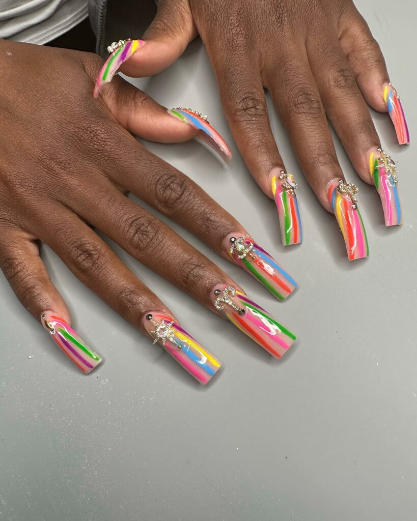 Quirky Duck Nail Designs to Try in 2024 🦆 25 Long Natural Look Duck Nails