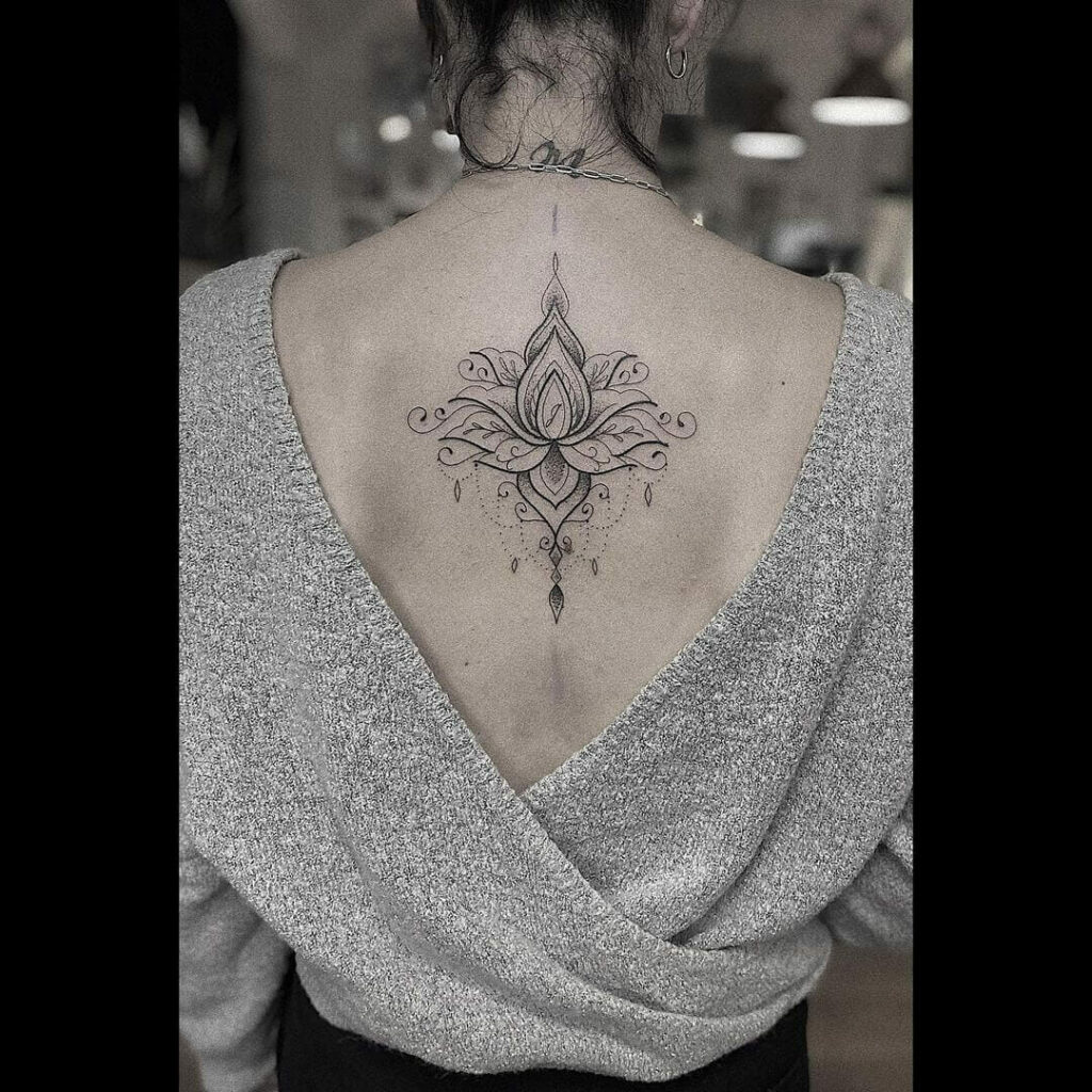 11+ Floral Mandala Tattoo Ideas That Will Blow Your Mind! 12 Lotus And Floral Mandala Tattoo Design