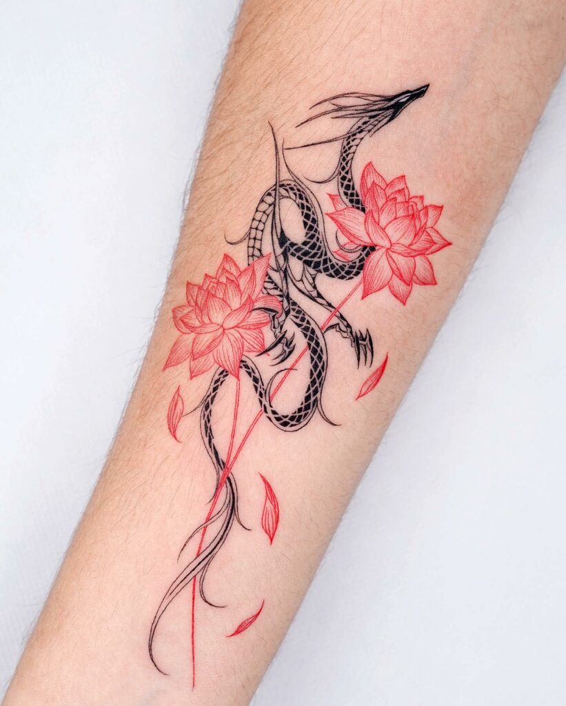 11+ Flower Tattoo For Men That Will Blow Your Mind! 14 Lotus flower tattoos