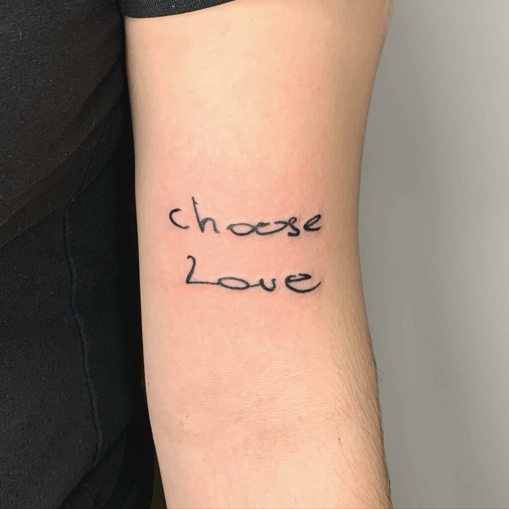 11+ Demi Lovato Tattoo That Will Blow Your Mind 16 Lovato Inspired 'Choose Love' Tattoo