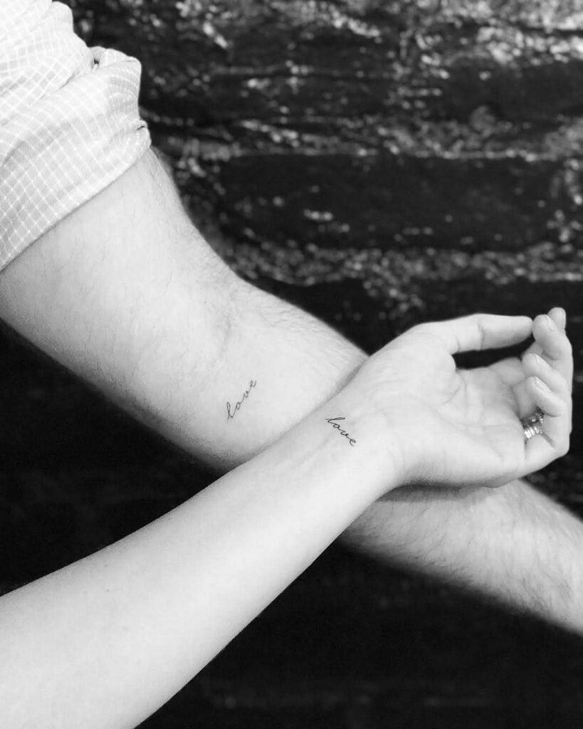 11+ One Word Tattoo Ideas That Will Blow Your Mind! 17 Love One Word Tattoos