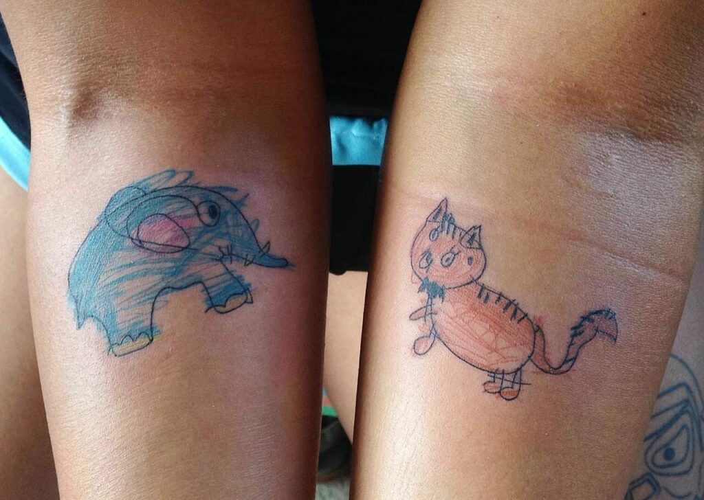12+ Small Autism Tattoo Ideas To Inspire You! 18 Lovely Tattoo Design Ideas Made By Autistic Children