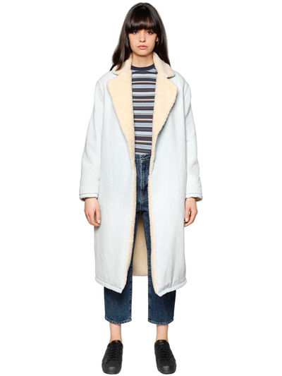 Luisaviaroma LEVI’S MADE & CRAFTED DENIM & FAUX SHEARLING COAT – £220 Luisaviaroma LEVI'S MADE & CRAFTED DENIM & FAUX SHEARLING COAT
