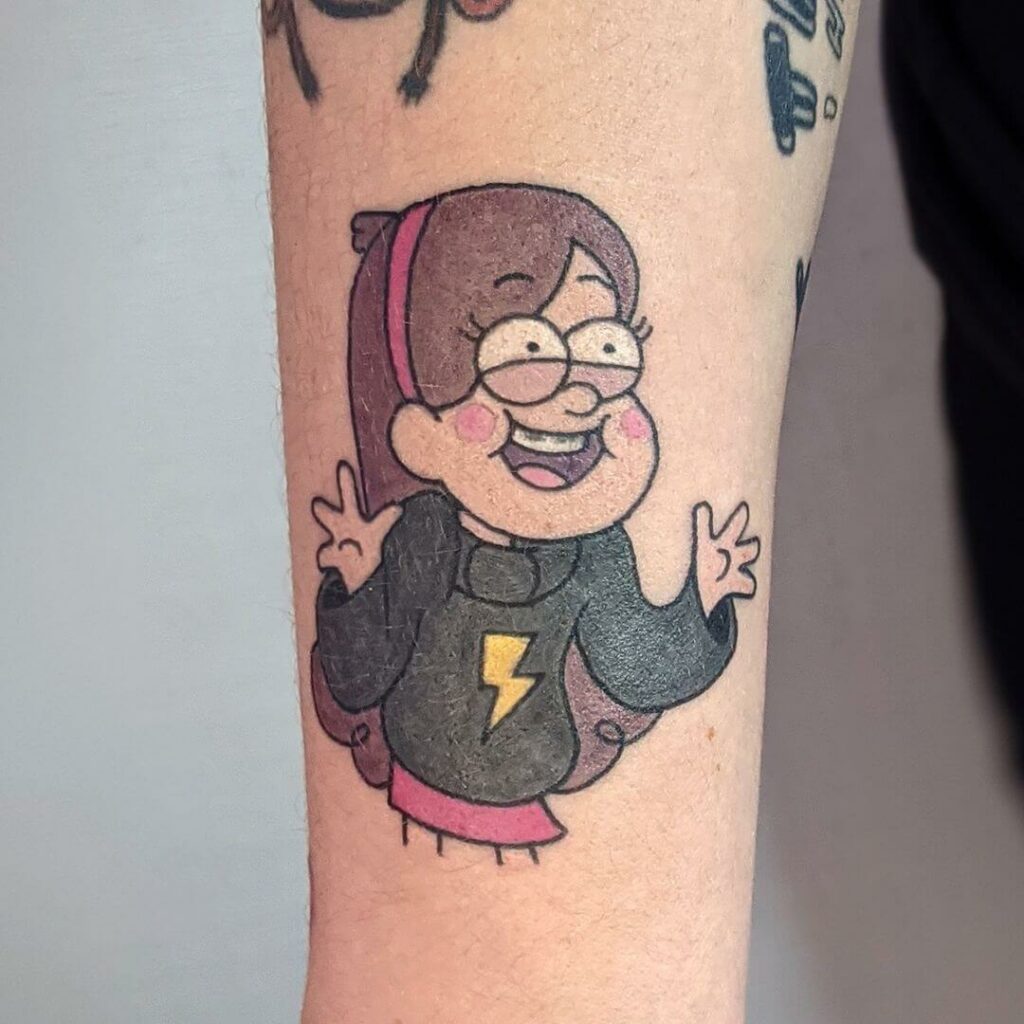 10+ Gravity Falls Tattoo Ideas That Will Blow Your Mind! 12 Mabel Pines Gravity Falls Tattoo