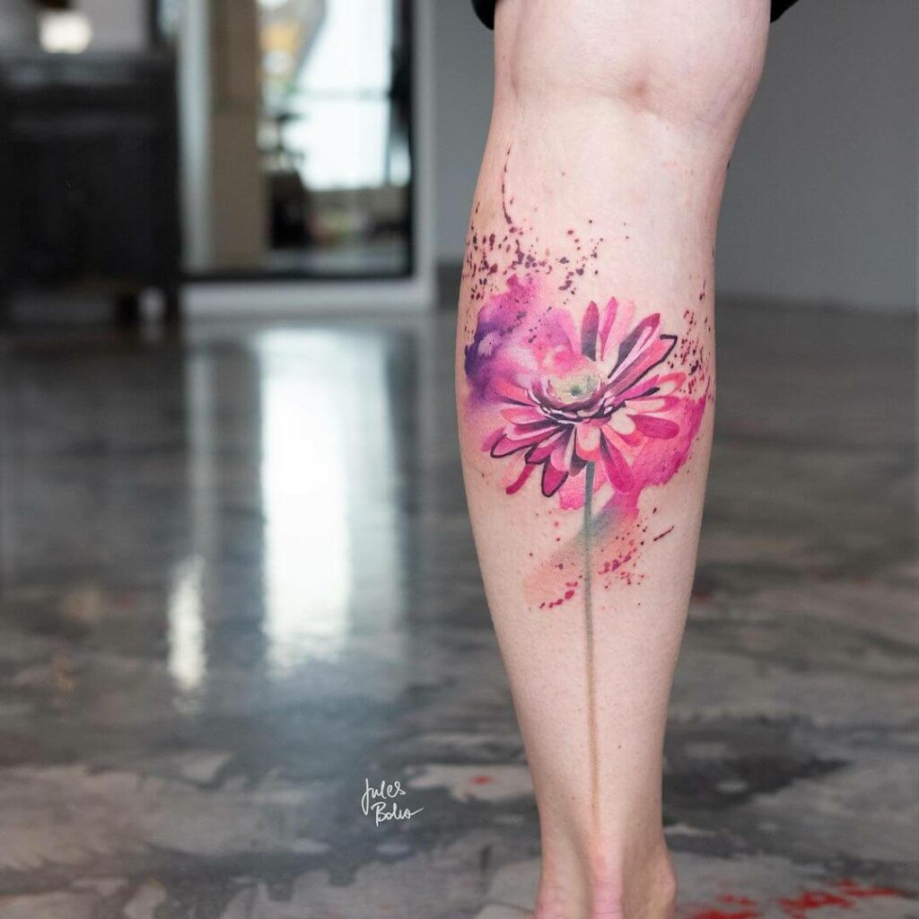 12+ Gerbera Daisy Tattoo Ideas To Inspire You 13 Magical Pink Gerbera Daisy Tattoo
