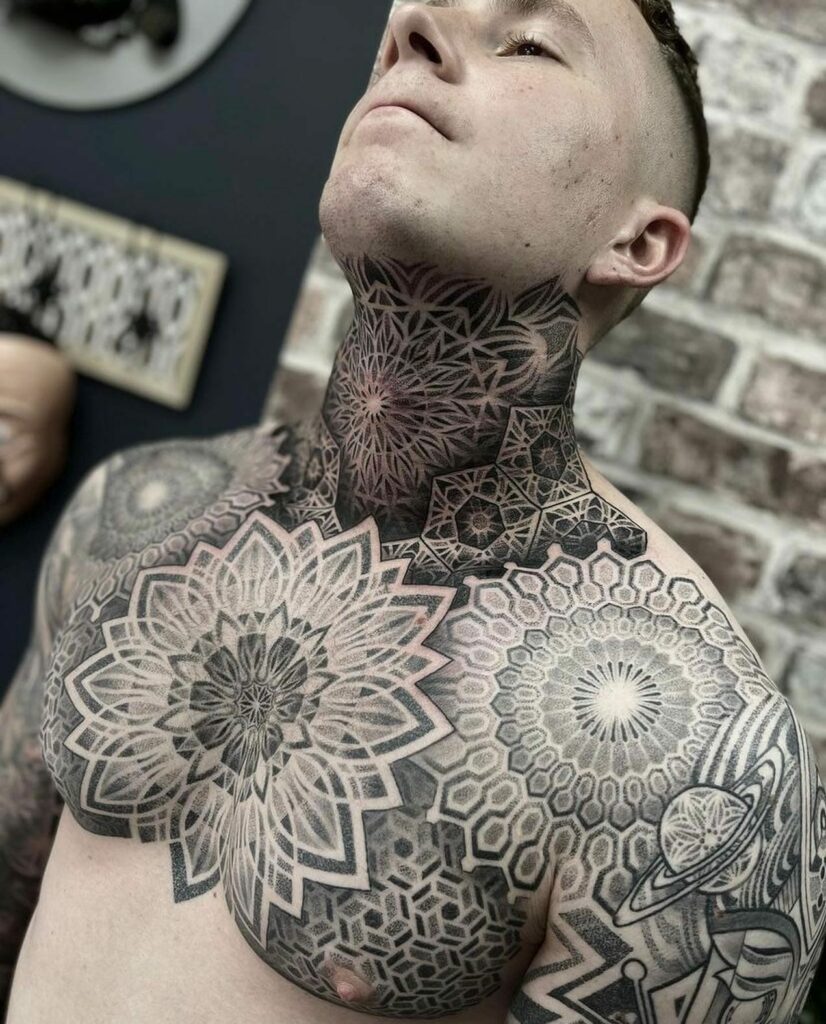 11+ Back Neck Tattoo Men That Will Blow Your Mind! 14 Majestic Neck Tattoo For Men
