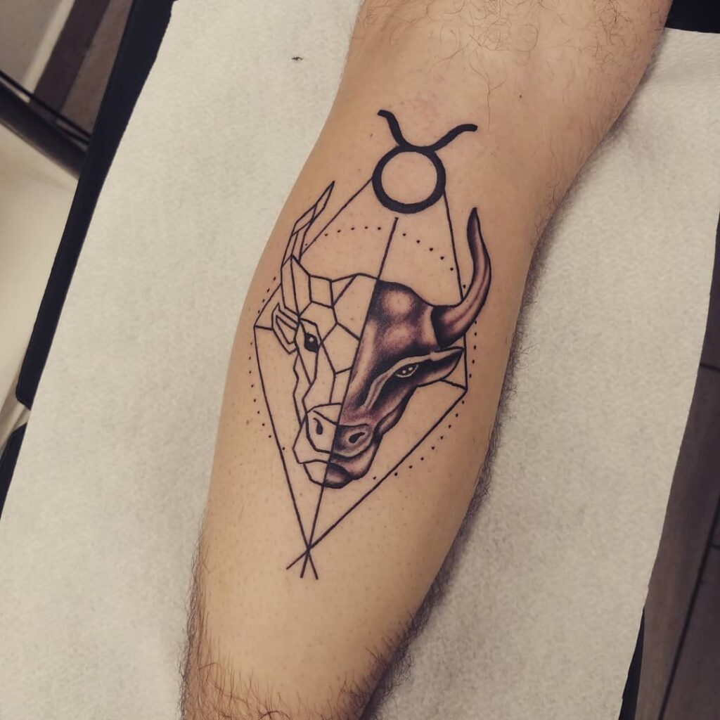 10+ Male Taurus Tattoo Ideas That Will Blow Your Mind! 16 Male Half Sleeve Taurus Tattoo