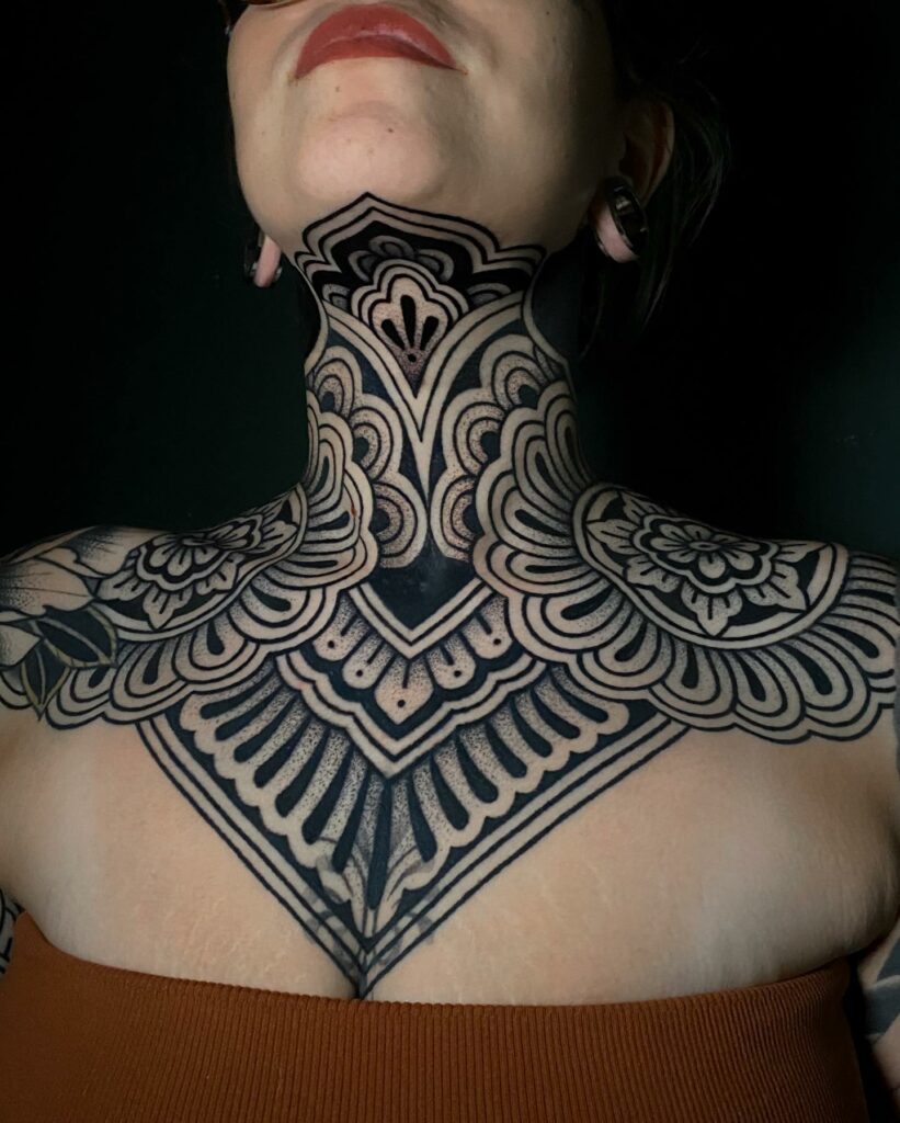 17+ Chest Piece Tattoo Ideas That Will Blow Your Mind! 12 Mandala Design Chest Tattoo