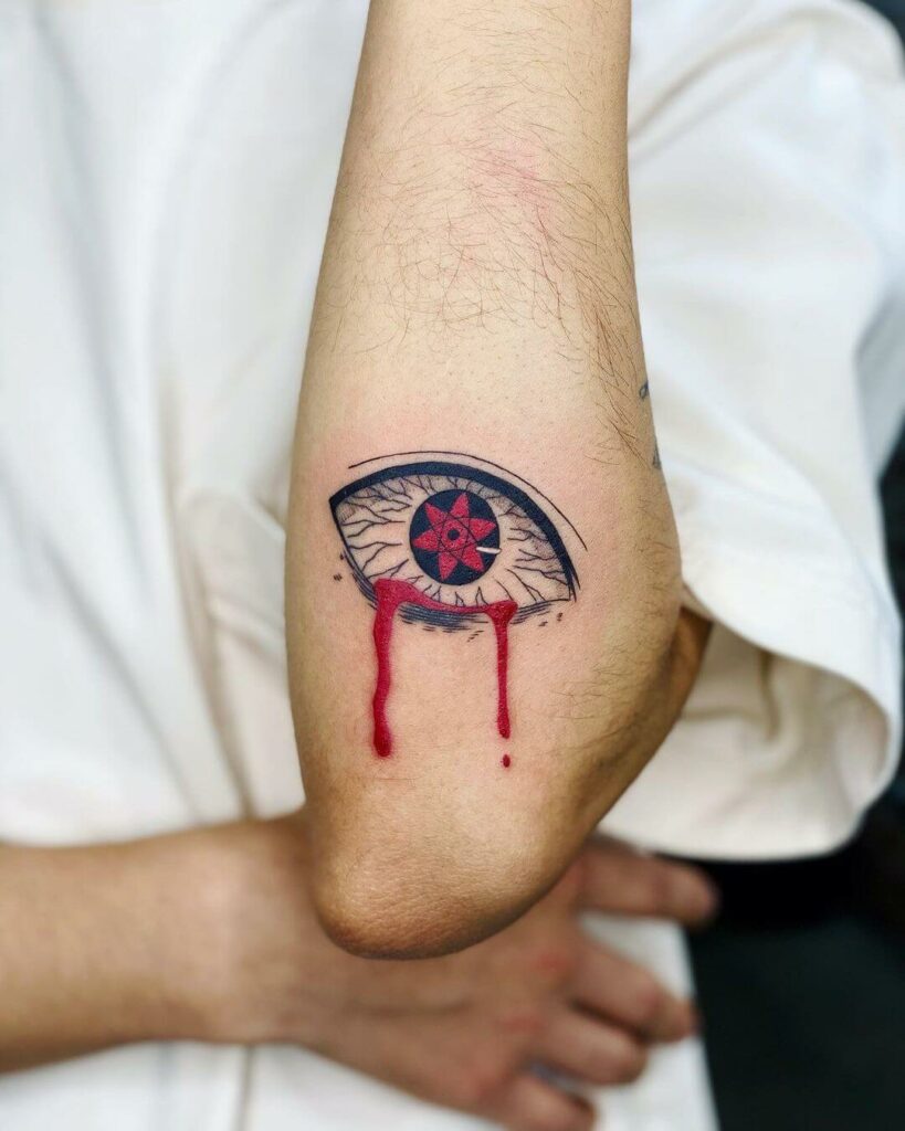 55 Spellbinding Sasuke Tattoo Designs in 2024 18 Mangekyo Sharingan Sasuke Eye Tattoo