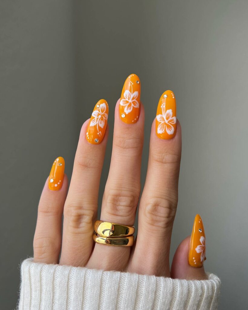 40 Latest Orange Nail Designs to Try in 2024 16 Mango Moment