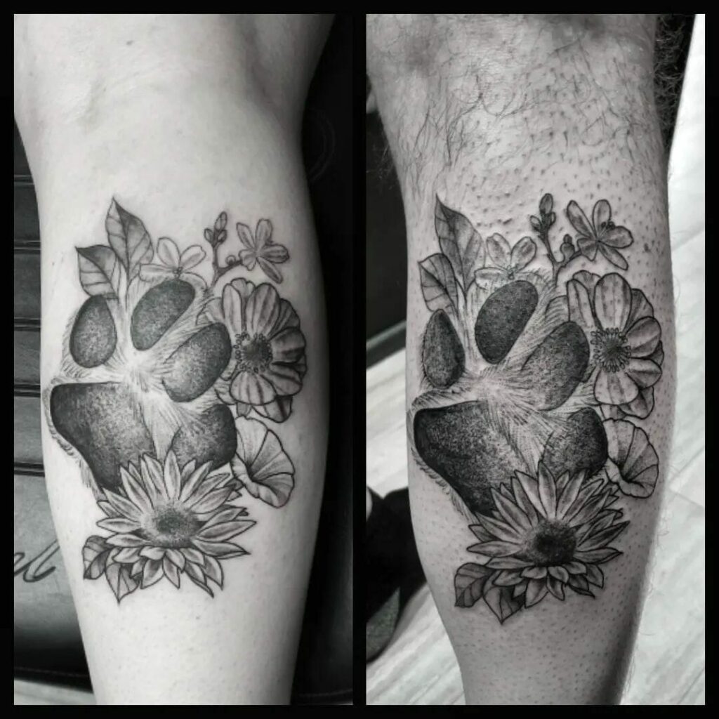 11+ Ashes Tattoo Ideas That Will Blow Your Mind! 21 Man's Best Friend