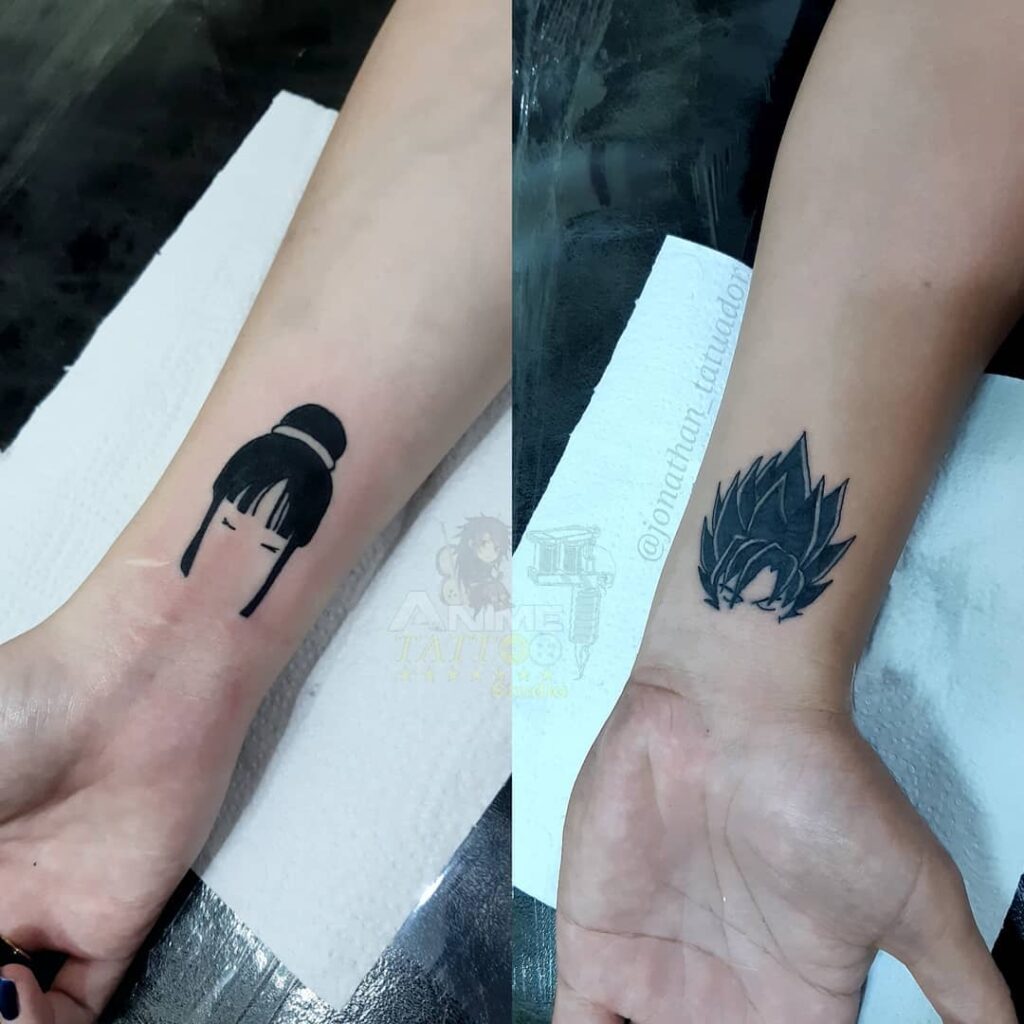 11+ Matching Anime Tattoos That Will Blow Your Mind! 10 Matching Anime Tattoos