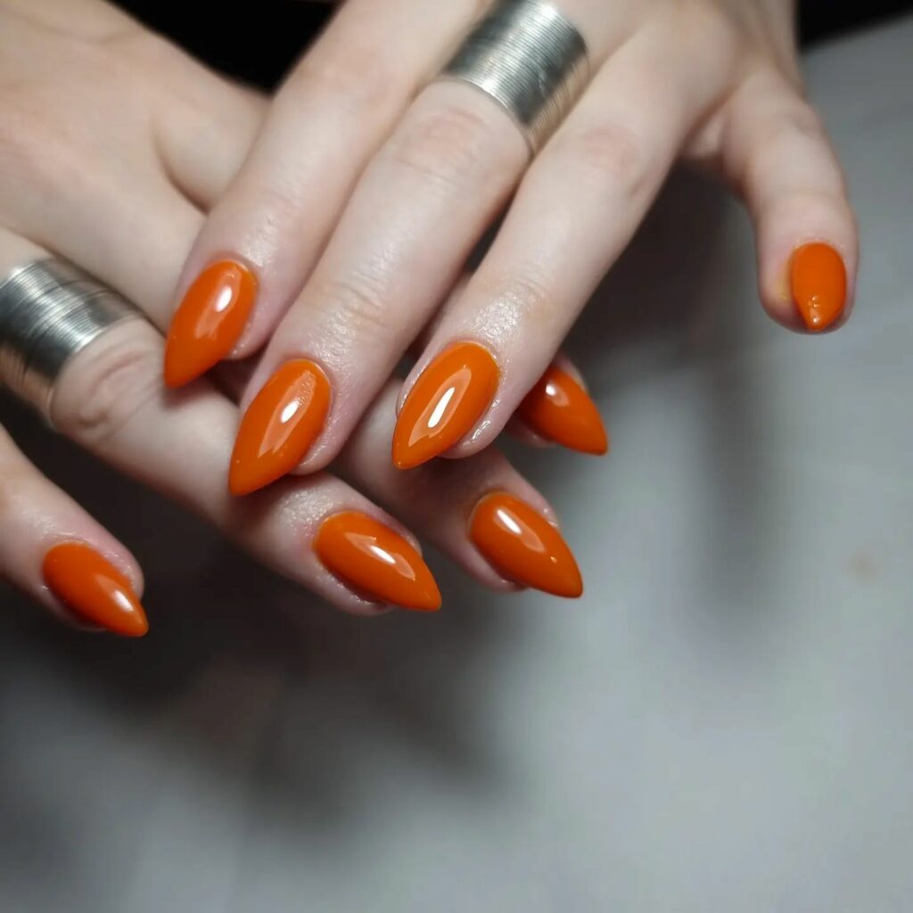 40 Latest Orange Nail Designs to Try in 2024 46 Matte Burnt Orange