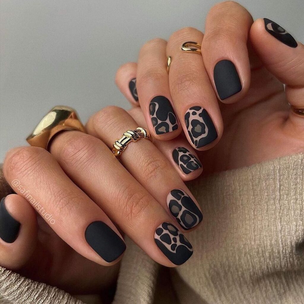 Add a Pop with 25 Cheetah Print Nails in 2024 18 Matte Finish Cheetah Print Nails