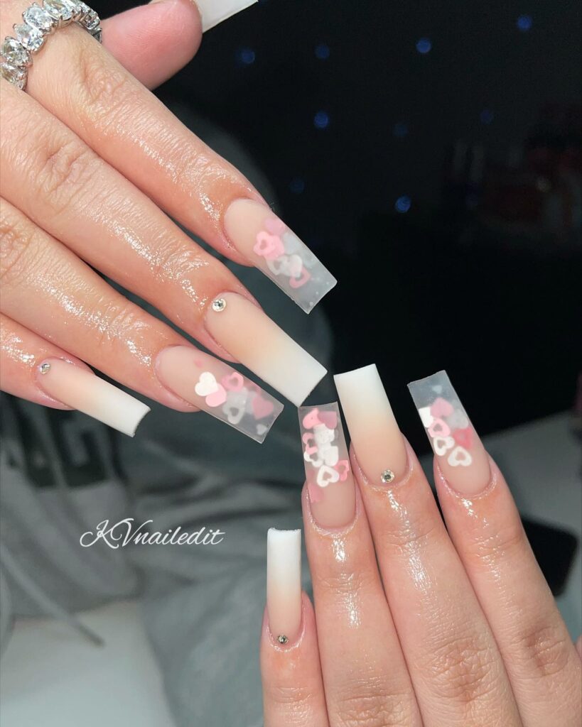 Experiment with 40 Fresh White Tip Nail Ideas for 2024 28 Matte French Ombre Nails
