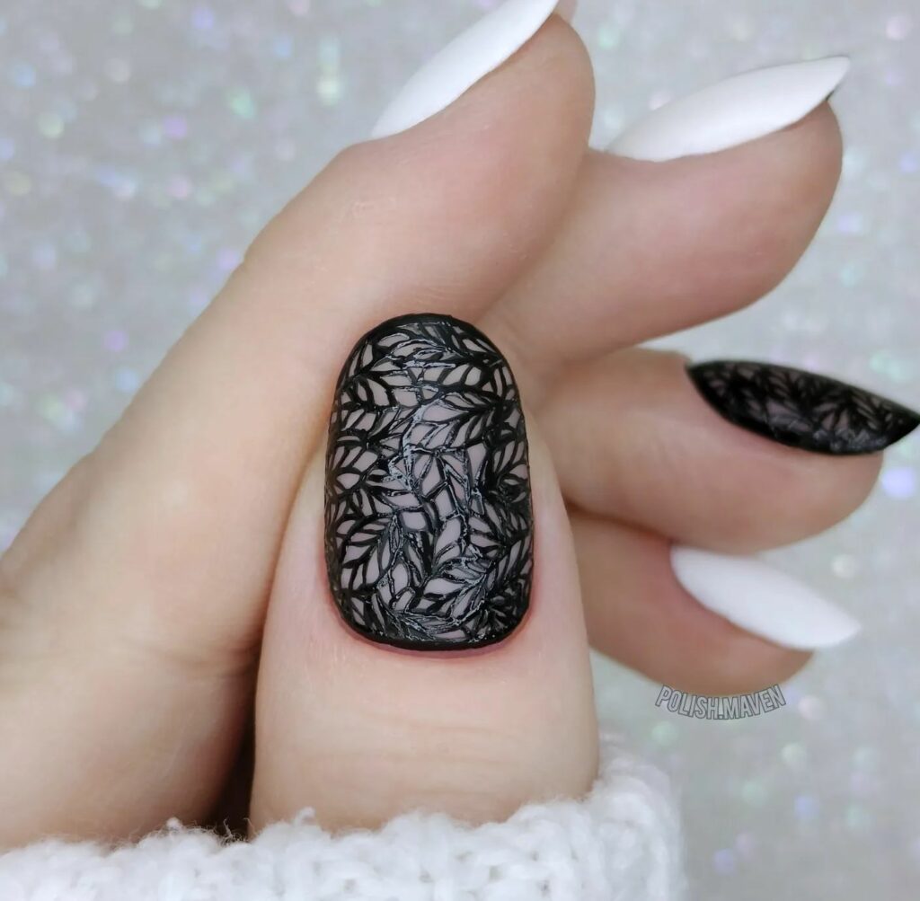 30 Latest Matte Nail Ideas To Try In 2024! 36 Matte Lace Nails