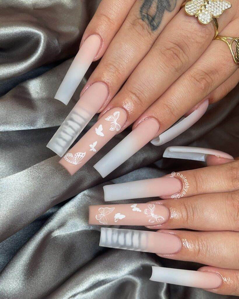 30 Latest Matte Nail Ideas To Try In 2024! 28 Matte Ombre Nails