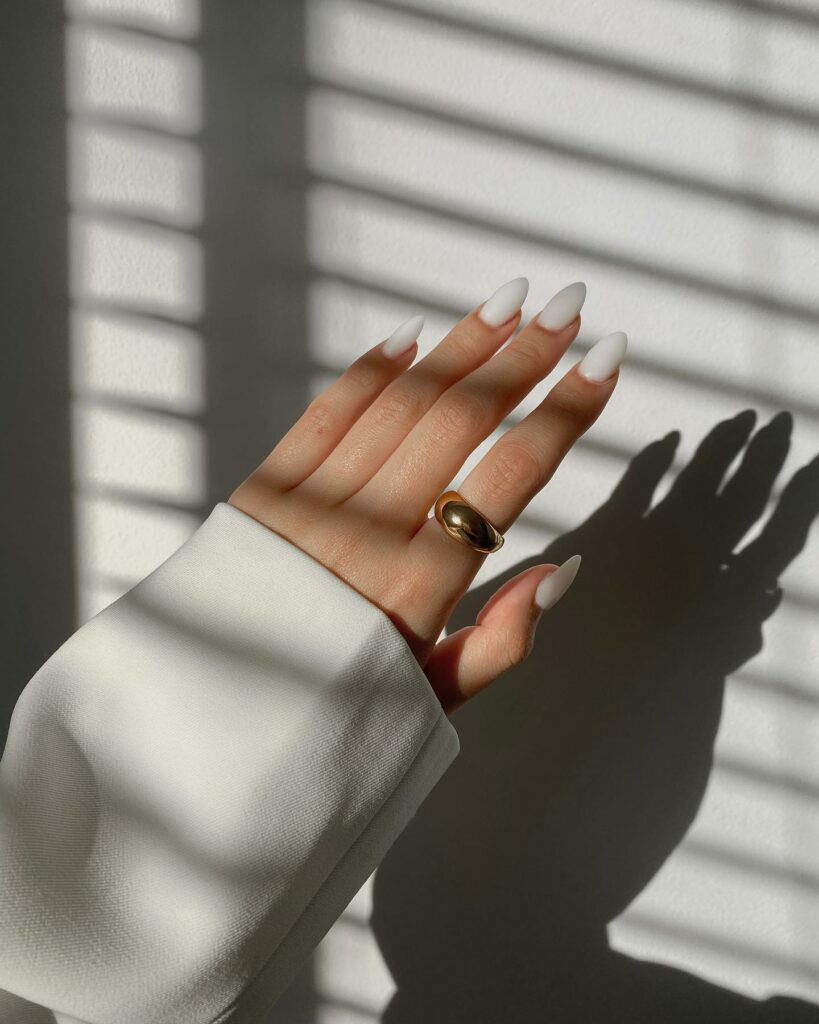 30 Latest Matte Nail Ideas To Try In 2024! 14 Matte White Nails