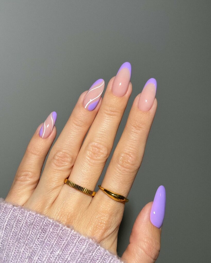 24 Latest Purple Nail Ideas To Try In 2024! 25