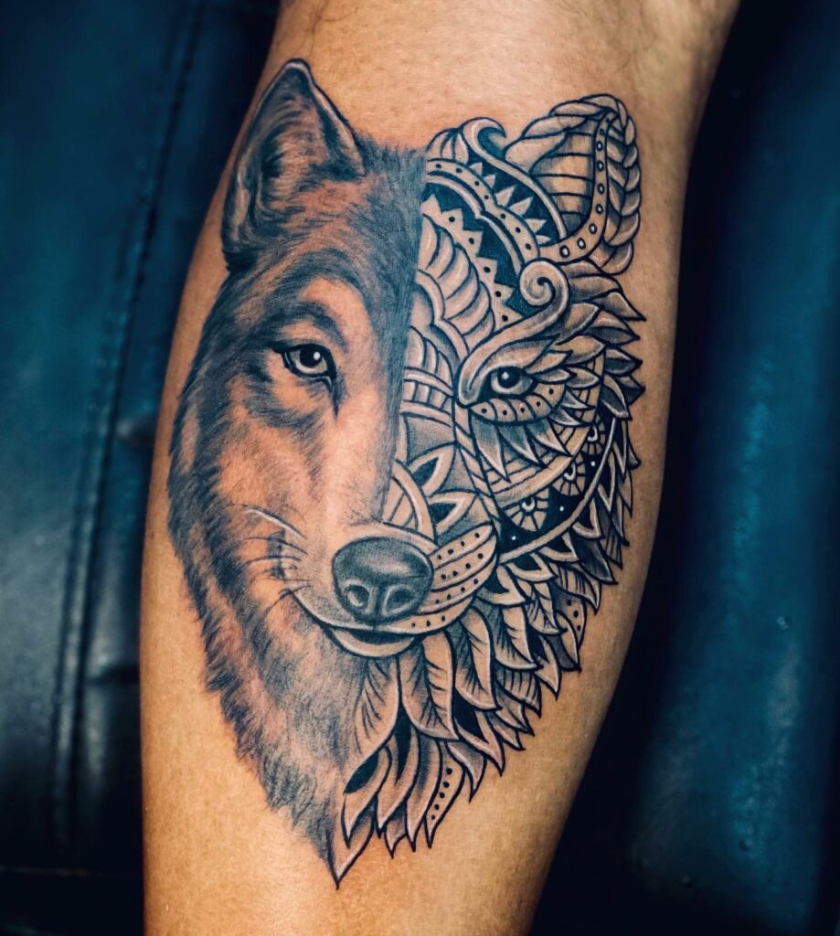 10+ Mens Calf Tattoo Ideas That Will Blow Your Mind! 19 Medley Calf Tattoos