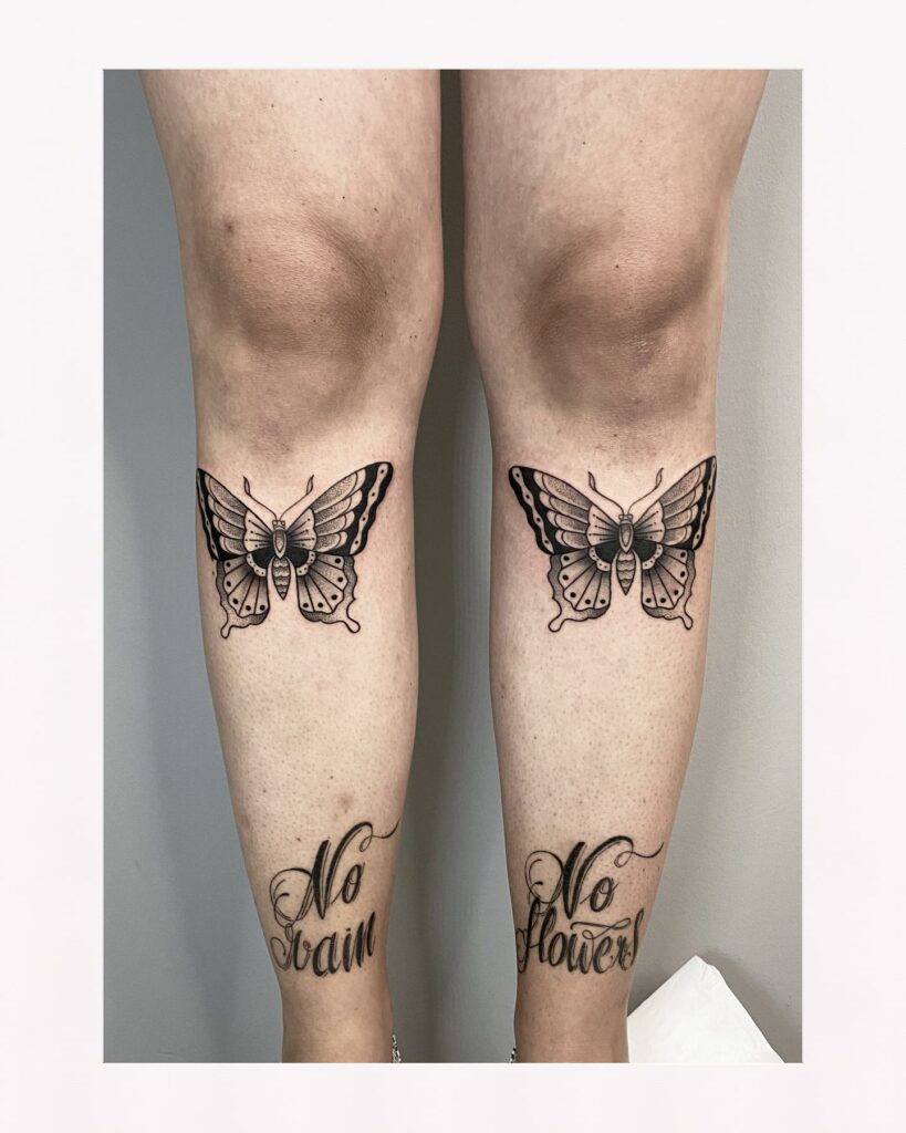 21+ Butterfly Back Tattoo Ideas That Will Blow Your Mind! 16 Melting Butterfly Tattoos