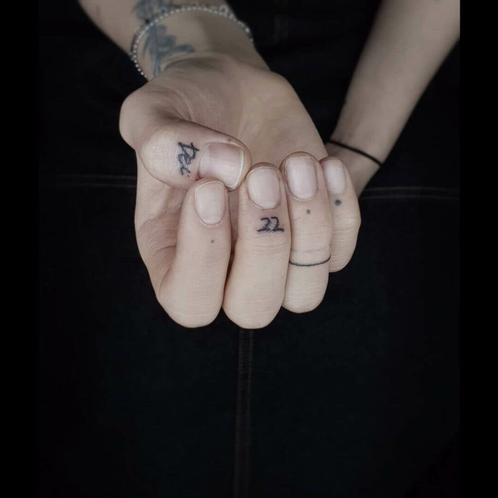 12+ Initial Tattoo On Finger Ideas To Inspire You! 17 Memorable Day Initial Tattoo on Finger