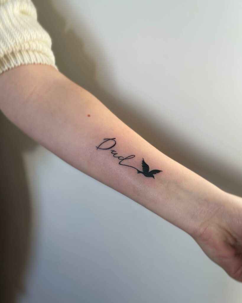 13+ In Loving Memory Tattoo Ideas That Will Blow Your Mind! 16 Memorial Tattoo Idea For Dad