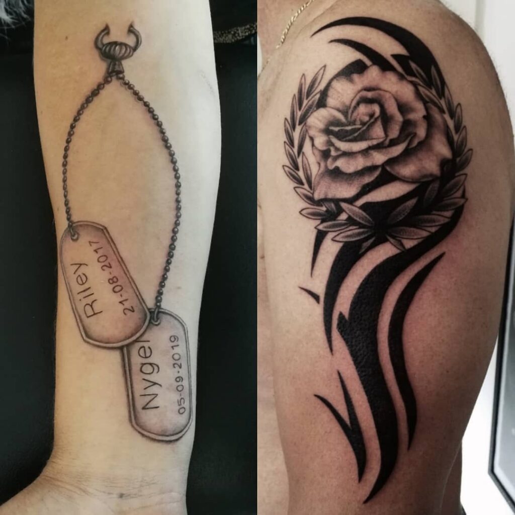 11+ Tribal Rose Tattoo Ideas You Have To See To Believe! 19 Memory Rose Tribal Tattoos