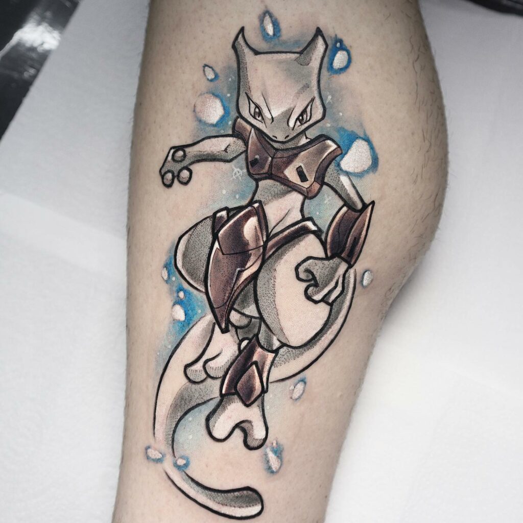 11+ Mewtwo Tattoo Ideas That Will Blow Your Mind! 10 Mewtwo Tattoo Ideas