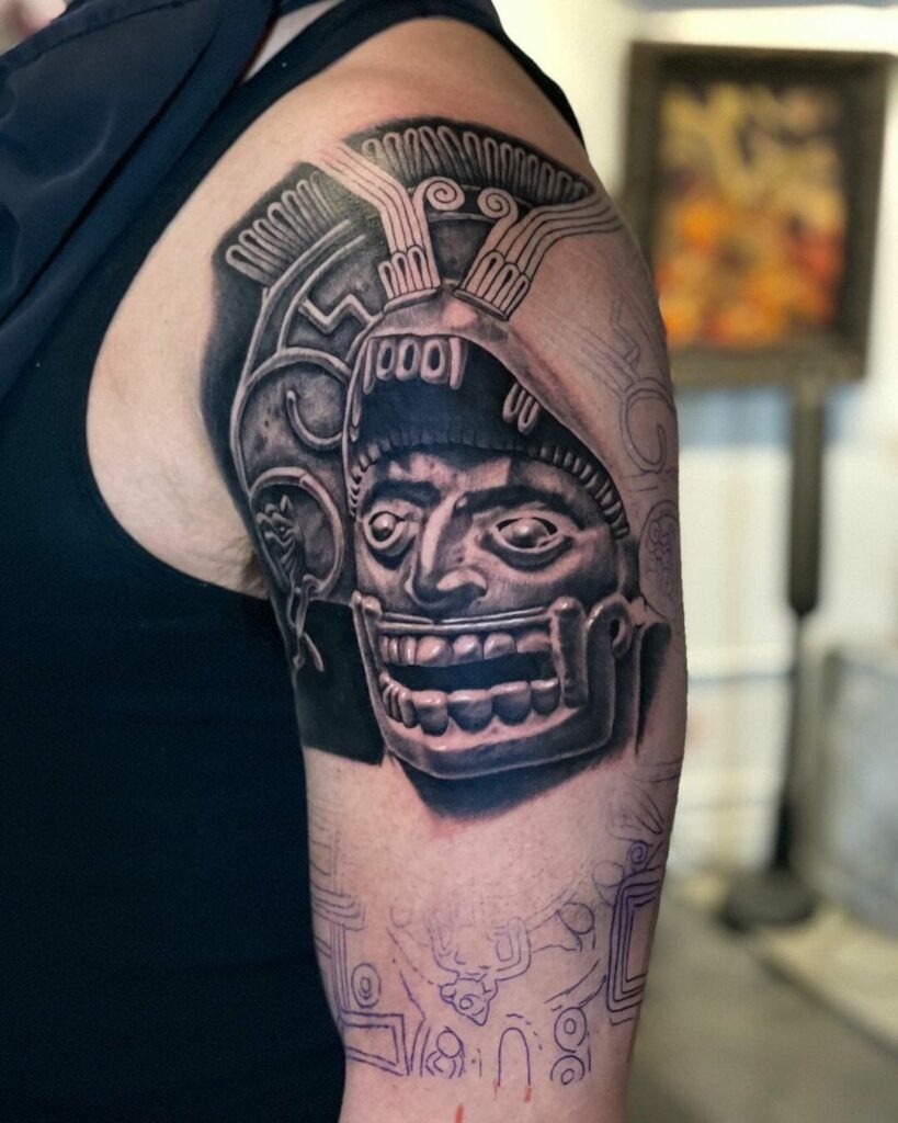 11+ Mexican Eagle Tattoo Ideas You Have To See To Believe! 11 Mexican Aztec Tattoo