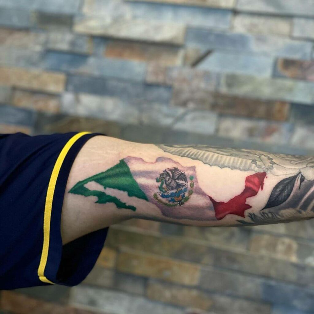 12+ Country Sleeve Tattoo Ideas To Inspire You 14 Mexico Tribal Tattoos