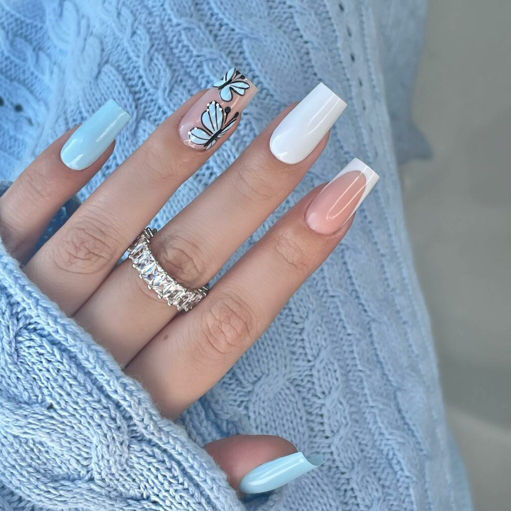 26 LATEST FRENCH MANICURE IDEAS TO TRY IN 2024! 22 Micro Round French