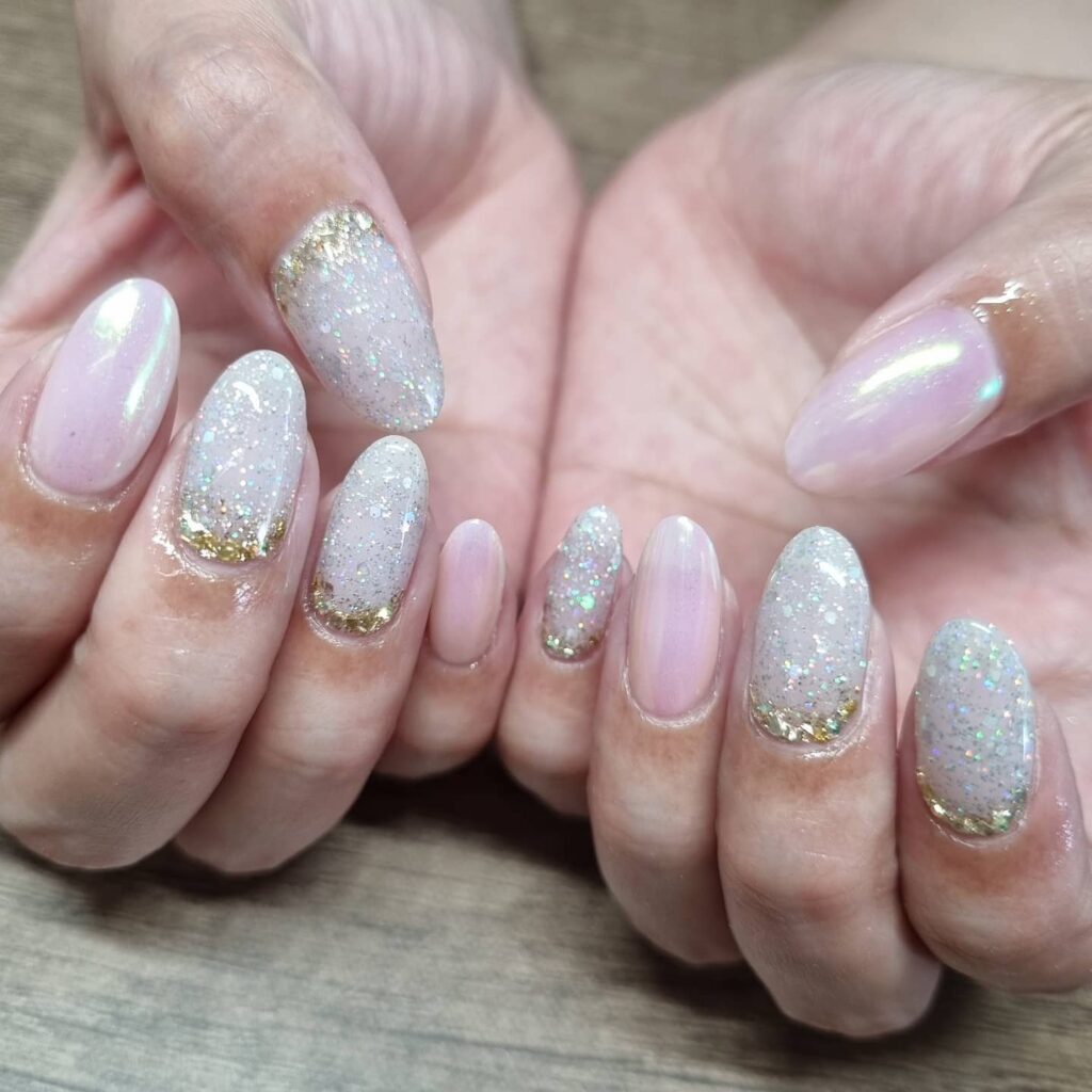 Elegant Pearl Nail Designs to Try in 2024 π 14 Micro-Studded Shimmer