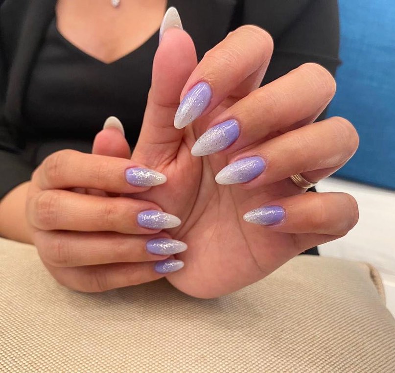 Get Playful with 40 Jelly Nail Designs for 2024 35 Midnight Glitz