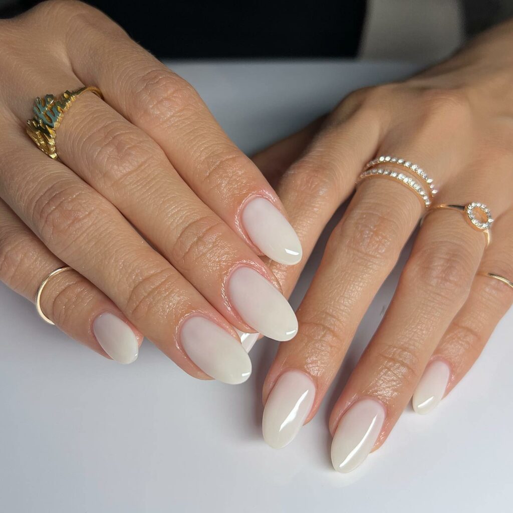 25 Latest Cloud Nails Designs To Try In 2024! 26 Pristine Milky White Cloud Nails