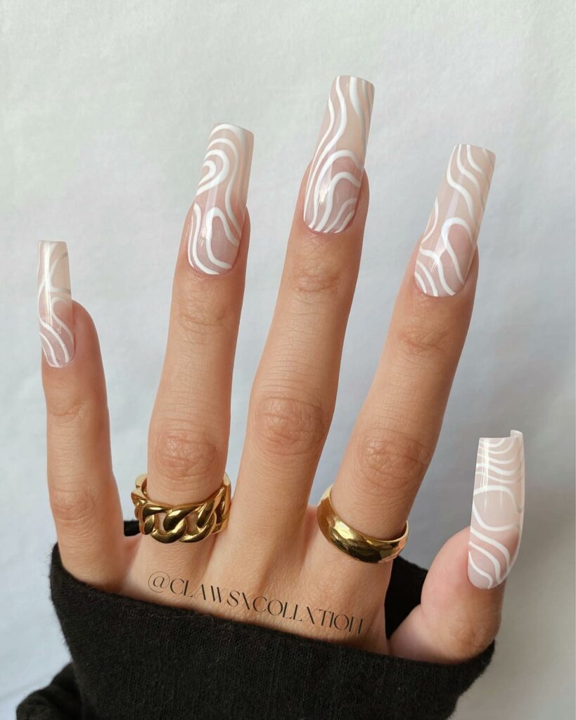 25 Latest Square Nail Designs To Try In 2024! 31 Minimal Arcs