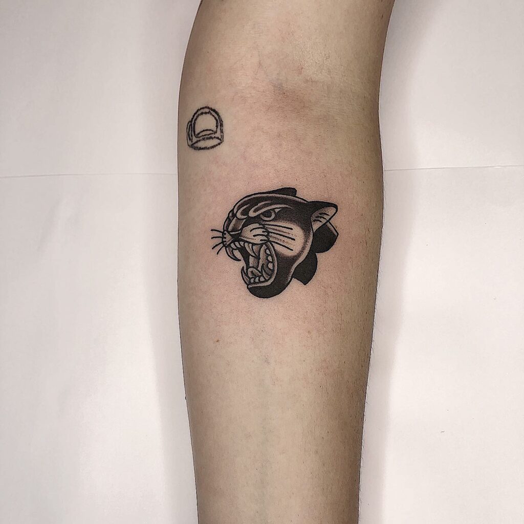 12+ Realistic Black Panther Tattoo Ideas To Inspire You! 13 Minimal Black Panther Tattoo