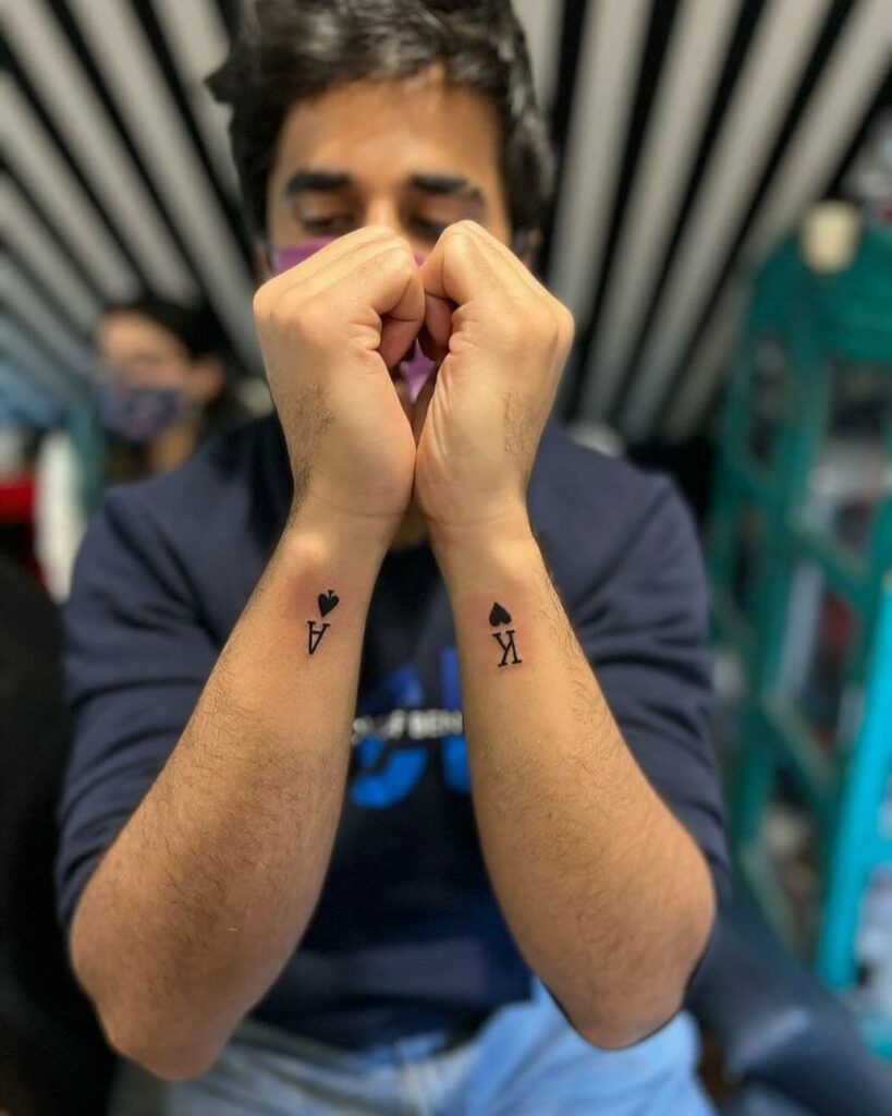10+ Gambling Tattoo Ideas That Will Blow Your Mind! 20 Minimal Casino Tattoos With Small Designs