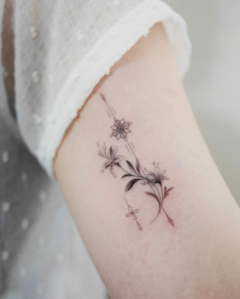 11+ Botanical Tattoo Ideas You'll Have To See To Believe! 11 Minimal Designs For A Botanical Tattoo