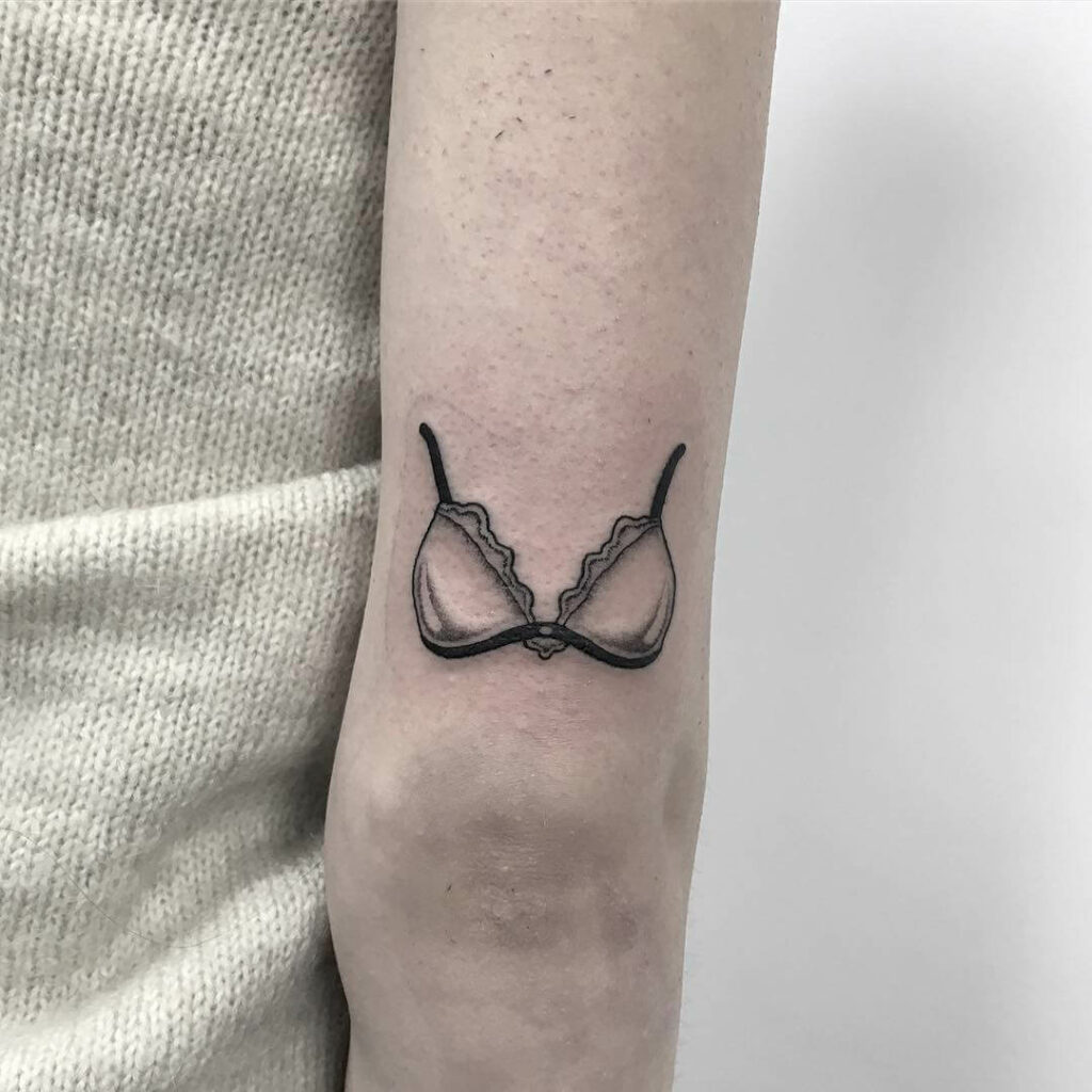 11+ Bra Tattoo Ideas That Will Blow Your Mind! 18 Minimalist Bra Tattoo
