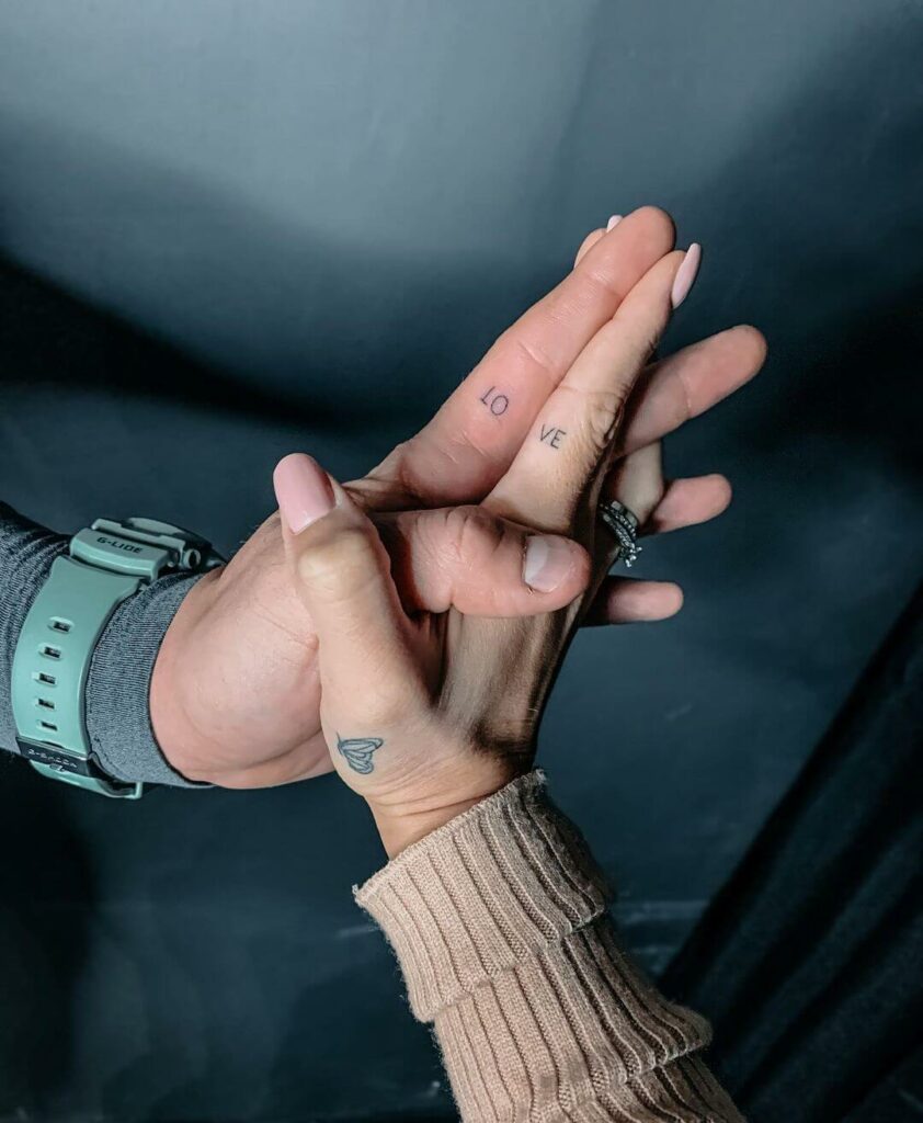 12+ Minimalist Couple Tattoo Ideas To Inspire You! 10 Minimalist Couple Tattoo