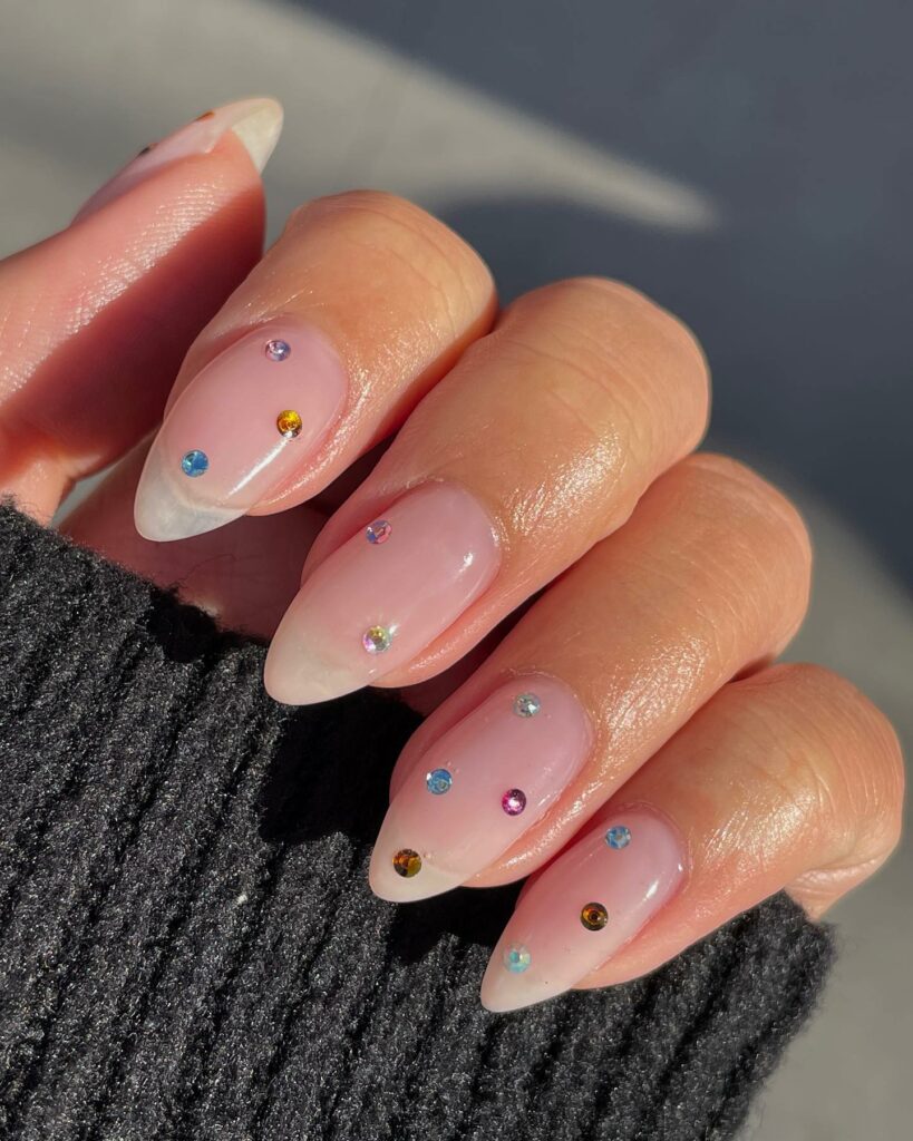 Get Inspired by 29 Stunning Diamond Nail Designs for 2024 33 Minimalist Diamond Nails