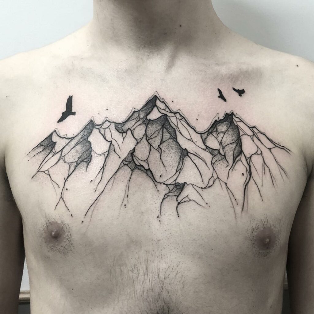 13+ Mountains Tattoos Ideas To Inspire You! 14 Minimalist Tattoo Design