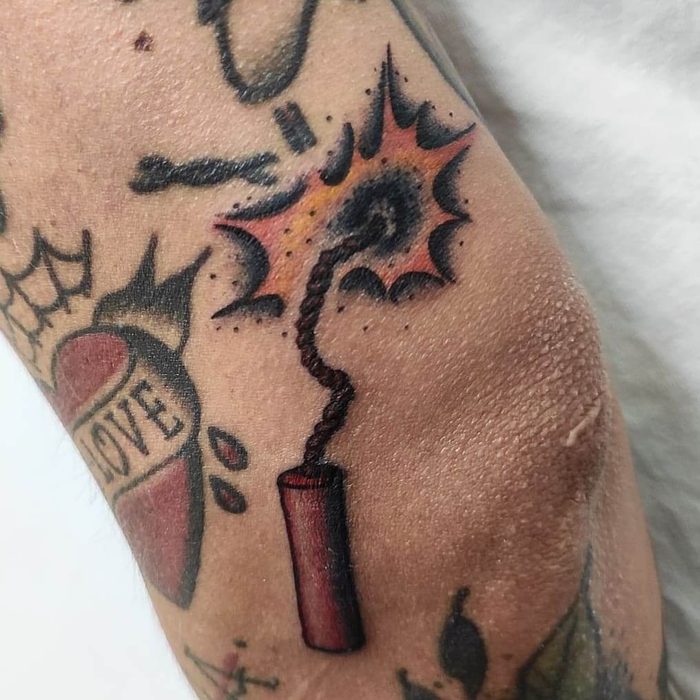 12+ Dynamite Tattoo Ideas To Inspire You! 19 Minimalistic Dynamite Tattoo