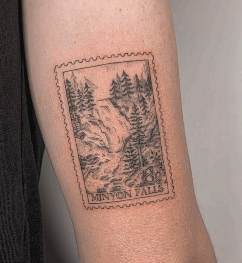 11+ Urban Tattoo Ideas That Will Blow Your Mind! 17 Minyon Falls Tattoo