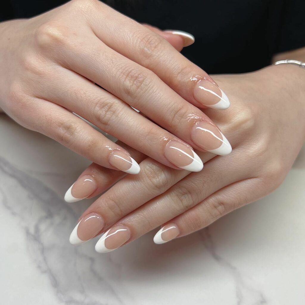 50 Latest Almond Shape Nail Ideas To Try In 2024! 18 Short French Almond Nails