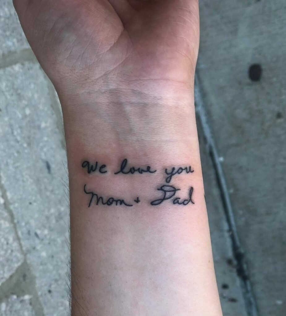 10+ Tattoo For Parents Ideas That Will Blow Your Mind! 13 Mom And Dad Tattoos With Quotes