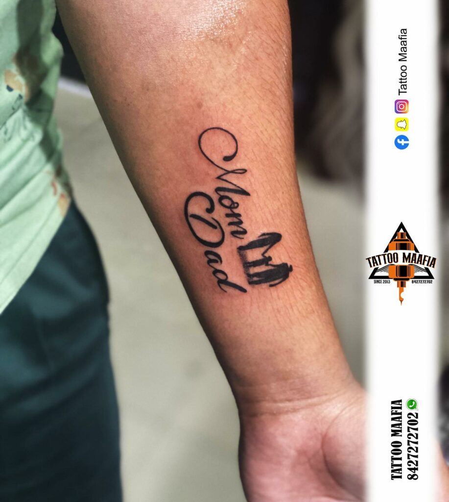 10+ Tattoo For Parents Ideas That Will Blow Your Mind! 11 Mom and Dad Tattoos On Forearm