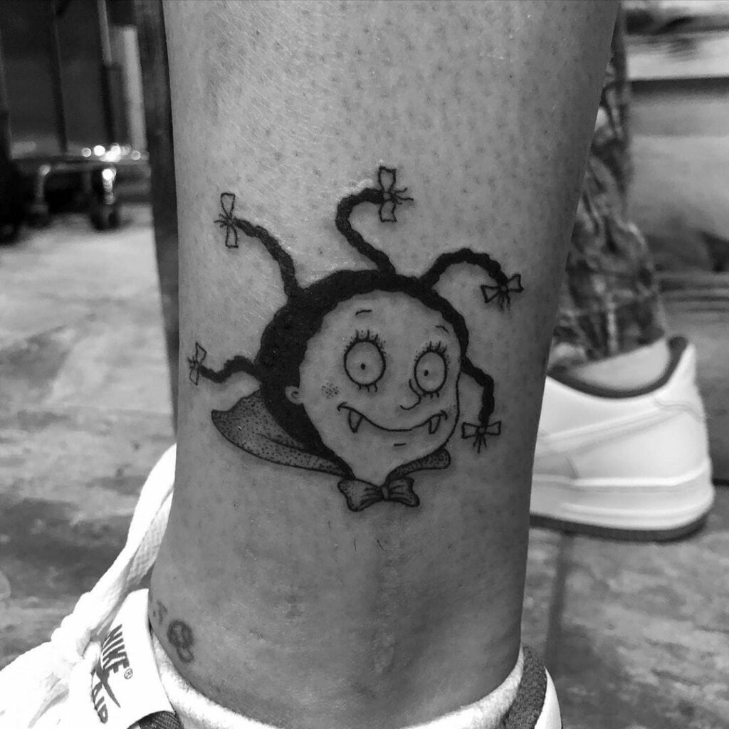12+ 90's Baby Tattoo Ideas To Inspire You! 12 Mona The Vampire Tattoo
